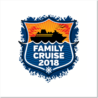 Family Cruise 2018 Posters and Art